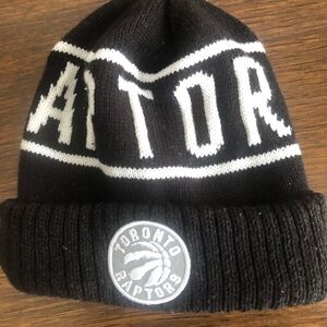 Toronto Raptors Kids Black Beanie